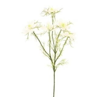 Künstliche Cosmosblume, weiß, ca. 56cm hoch