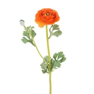 Künstlicher Butterblumenstängel, orange, ca. 68cm hoch