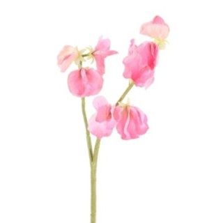 Künstliche Sweet Pea, pink, ca. 41cm hoch