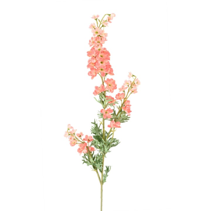 Künstliches Delphinium, pfirsich, ca. 86cm hoch