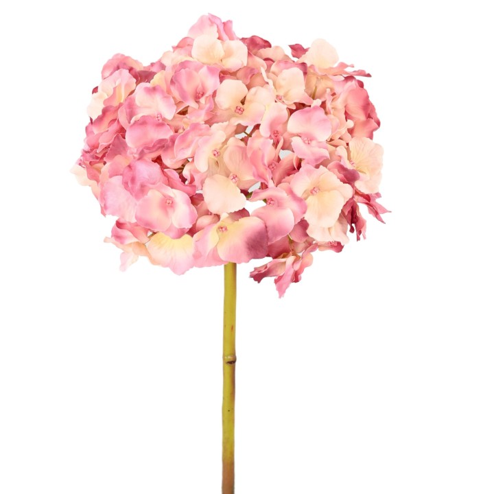 Künstliche Hortensie, dunkelrosa, ca. 45cm hoch