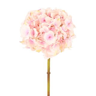 Künstliche Hortensie, rosa, ca. 45cm hoch - Pflegeleicht!