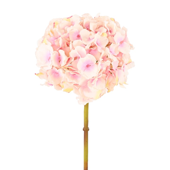 Künstliche Hortensie, rosa, ca. 45cm hoch - Pflegeleicht!