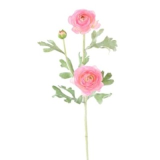 Künstliche Ranunkel, pink, ca. 53cm hoch - Pflegeleicht!