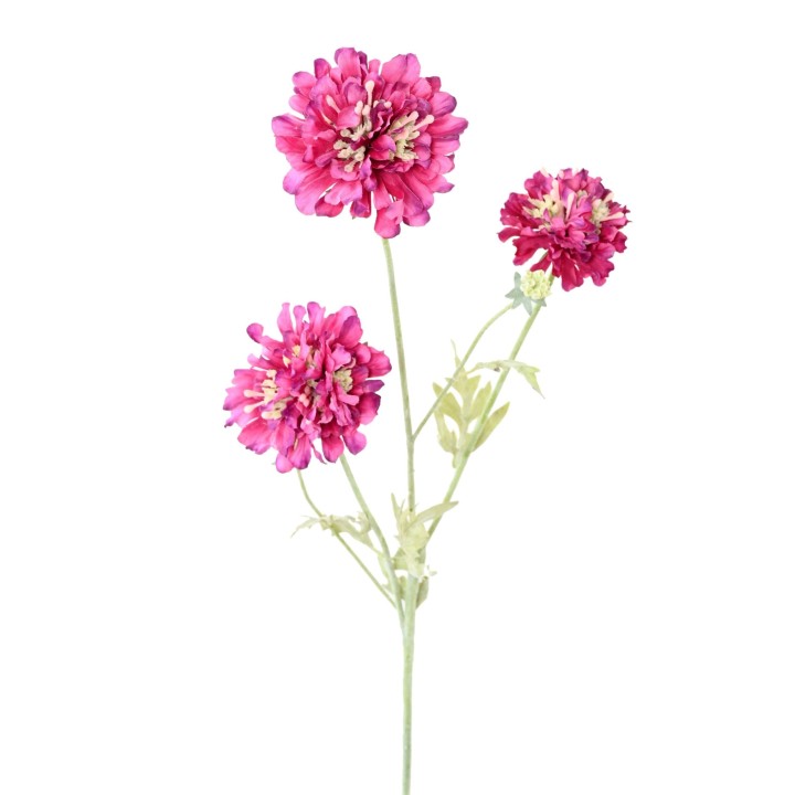 Künstliche Scabiosenblume, lila, ca. 75cm hoch