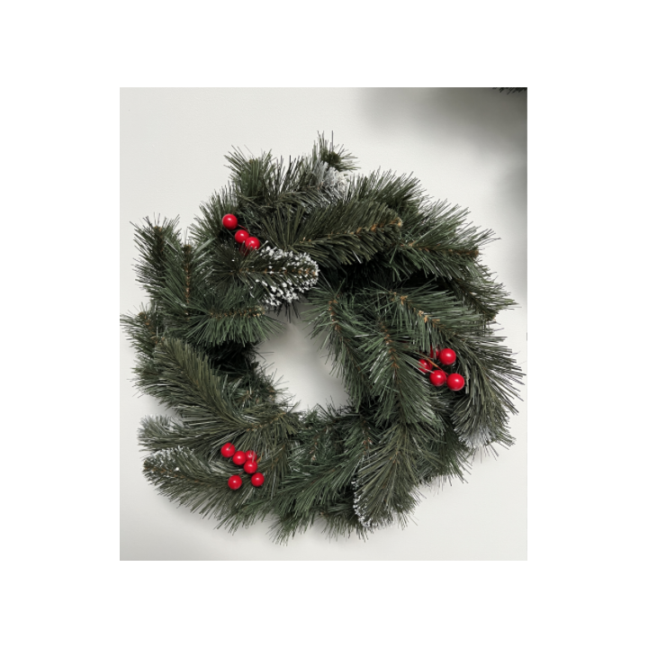 Künstlicher Kranz „Iza“ – PVC, ca. 45cm Durchmesser