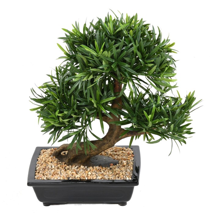 Künstlicher Podocarpus, ca. 50cm hoch, grün