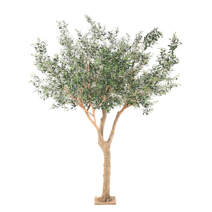 Künstlicher Olivenbaum, ca. 370cm hoch, silbergrün