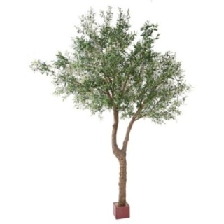 Künstlicher Olivenbaum, ca. 350cm hoch, grün
