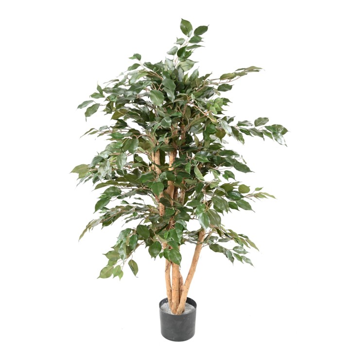 Künstlicher Ficus Benjamina, ca. 150cm hoch, grün