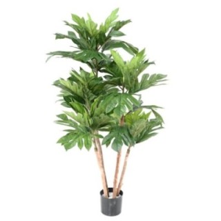 Künstlicher Brotfruchtbaum, ca. 140cm hoch, grün