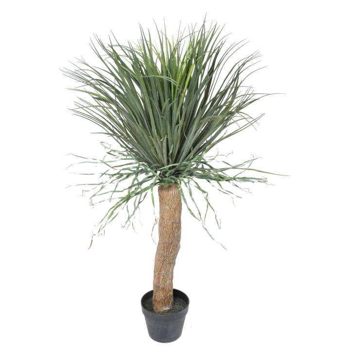 Künstlicher Beaucarnea Recurvata, ca. 116cm hoch, grün