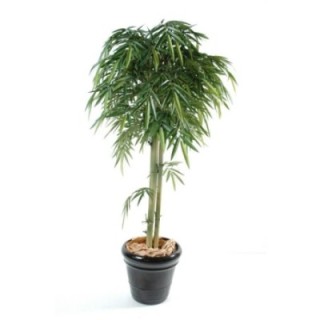 Künstlicher Bambus, ca. 180cm hoch, grün