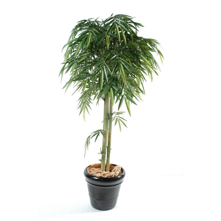 Künstlicher Bambus, ca. 180cm hoch, grün