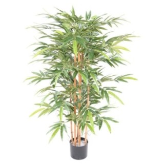 Künstlicher Bambus, ca. 145cm hoch, grün