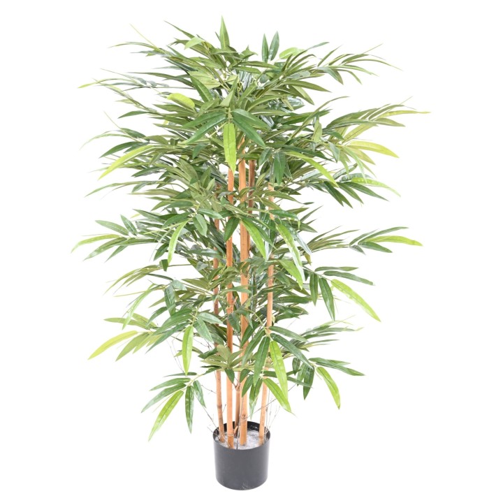 Künstlicher Bambus, ca. 145cm hoch, grün