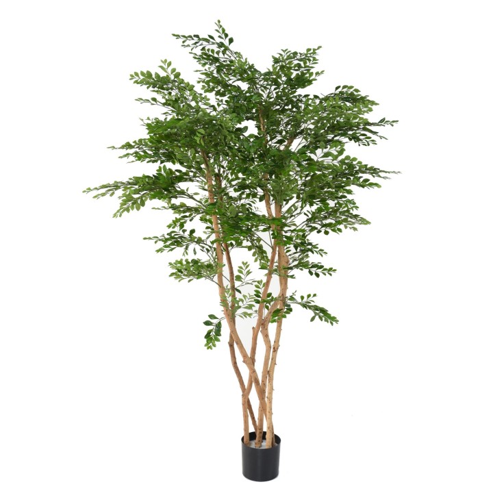 Künstlicher Akazienbaum, ca. 180cm hoch, grün