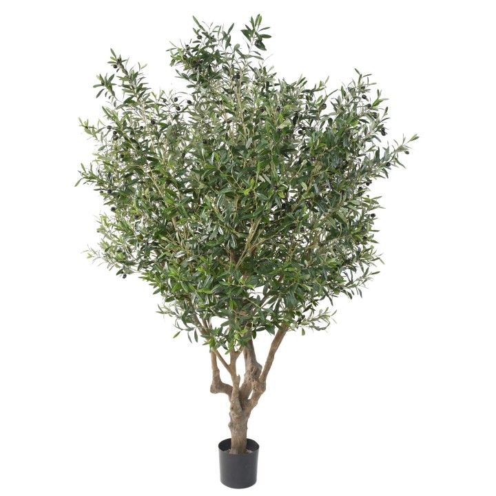 Künstlicher Olivenbaum, ca. 215cm hoch, silbergrün