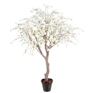 Künstlicher Kirschbaum, ca. 280cm hoch, weiß (Blütenfarbe)