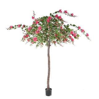 Künstliche Bougainvillea, ca. 280cm hoch, fuchsia
