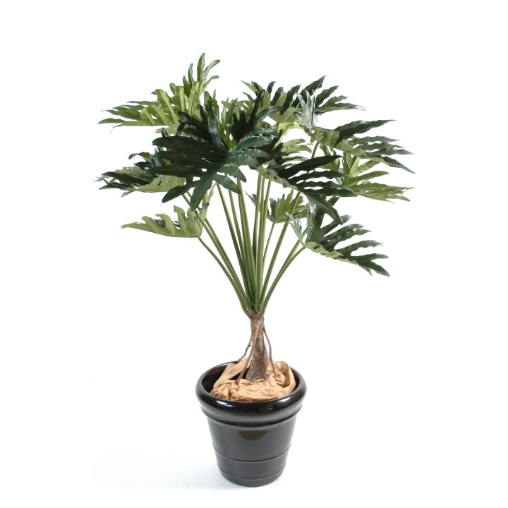 Künstlicher Philodendron Selloum, ca. 120cm hoch, grün