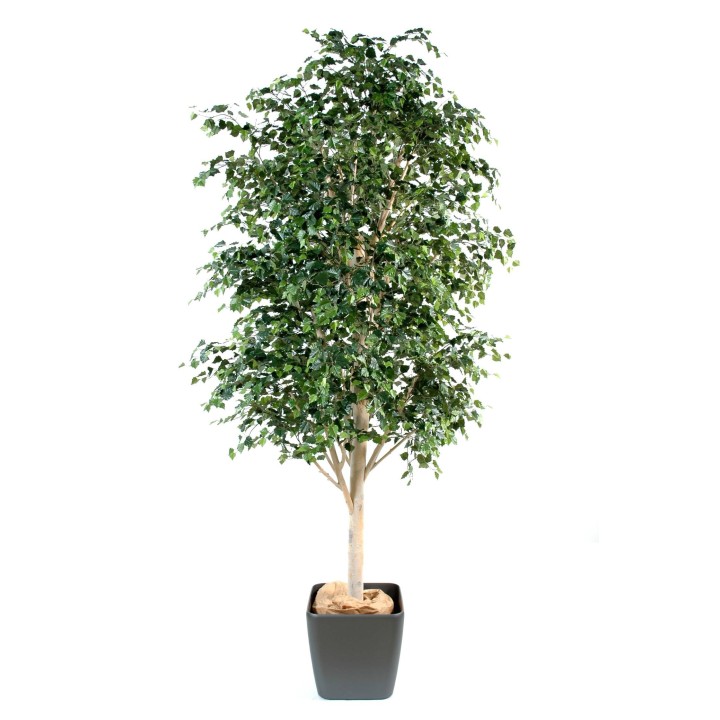 Künstlicher Birkenbaum, ca. 400cm hoch, grün