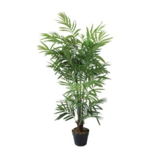 Künstlicher Zimmerpalmenbaum, ca. 120cm, grün