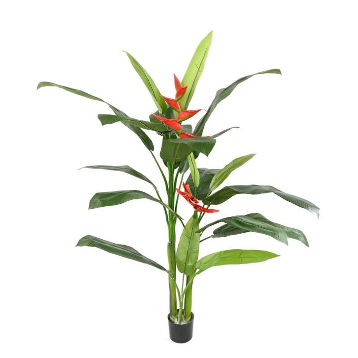 Künstlicher Heliconia Baum, ca. 180cm, grün