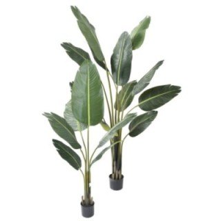 Künstlicher Reisendenbaum, ca. 135cm, grün