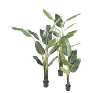 Künstlicher Reisendenbaum, ca. 220cm, grün