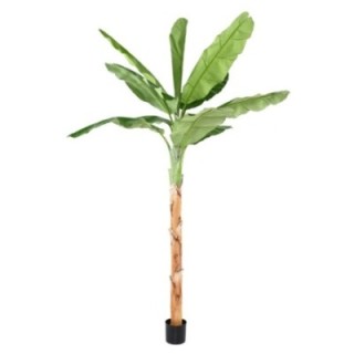 Künstlicher Bananenbaum, ca. 285cm, grün