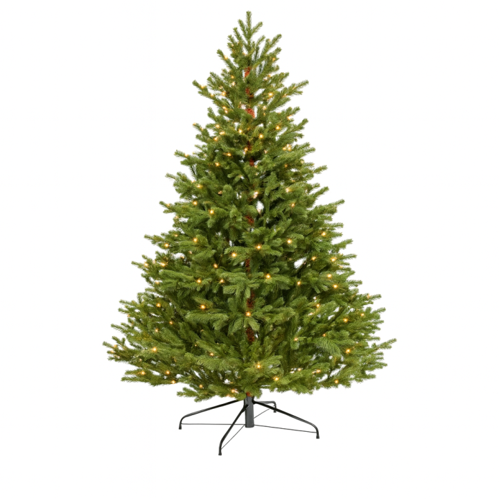 LED Premium Spritzguss Nordmanntanne, ca. 210cm