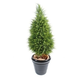 Künstlicher Zypressenbaum, ca 135cm, hellgrün