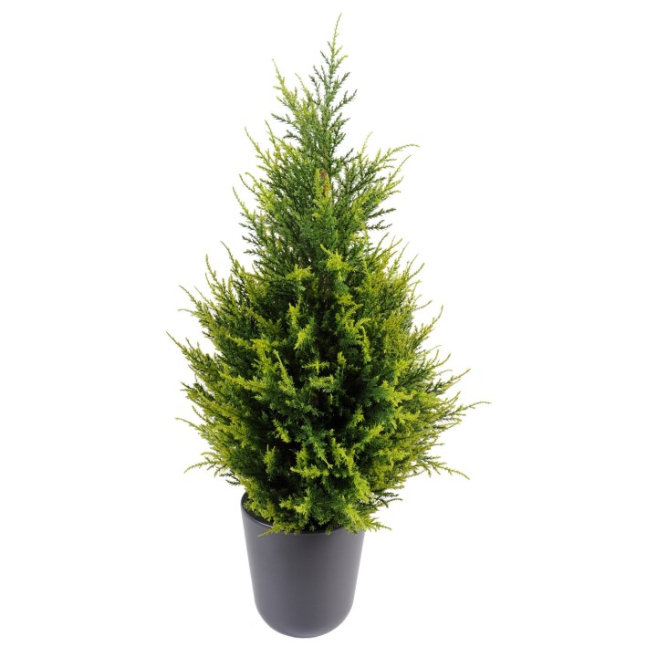 Künstlicher Zypressenbaum, ca 65cm, hellgrün