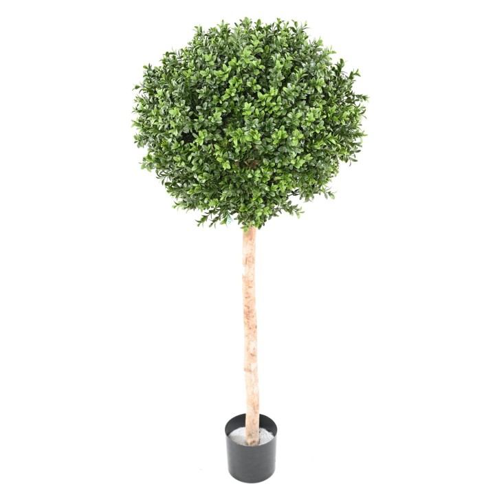Künstlicher Buchsbaum mit Kugelkrone, 110 cm, pflegeleicht