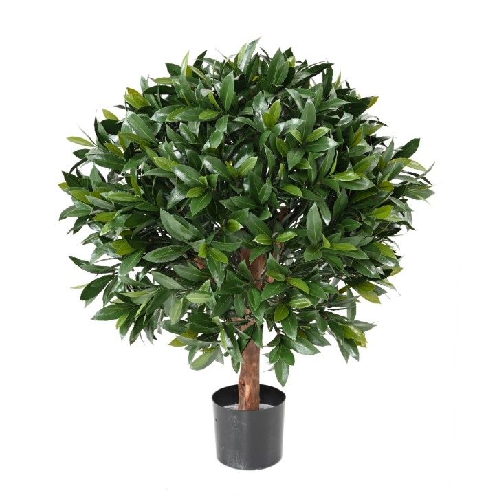 Künstlicher Lorbeerbaum, ca 90cm - UV-Beständig, grün