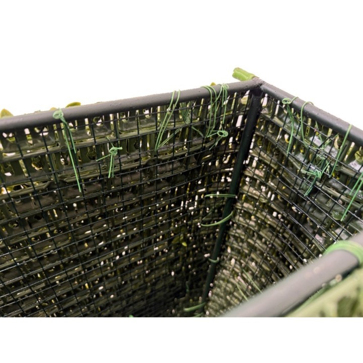 Künstliche Buchsbaumhecke, täuschend echt, ca. 32cm hoch