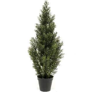 Kunstpflanze Konifere | Zypresse | Thuja deluxe  90 cm UV