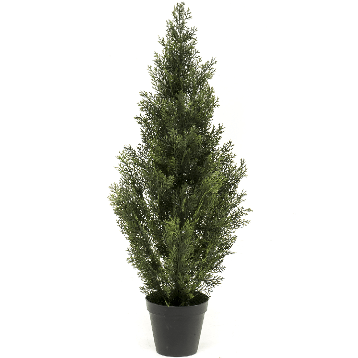 Kunstpflanze Konifere | Zypresse | Thuja deluxe  90 cm UV