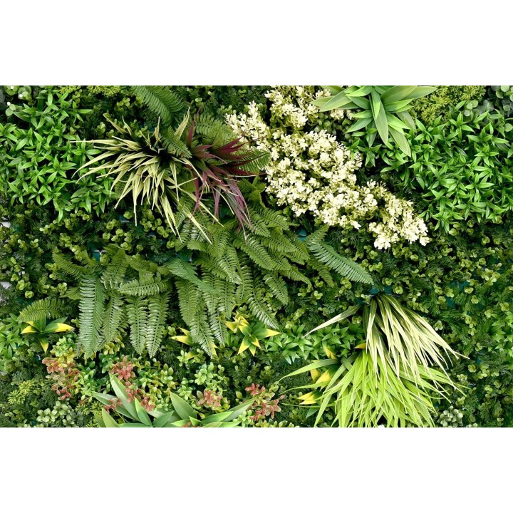 Kunsthecken-Paneel | Ruby C - 100x100cm