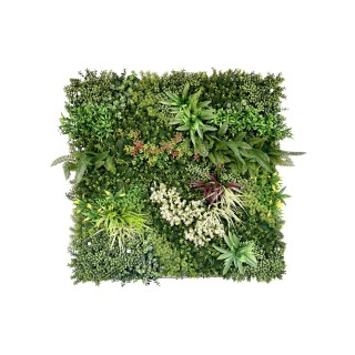 Kunsthecken-Paneel | Ruby B - 100x100cm