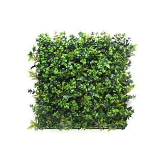 Kunsthecken-Paneel | Mix Vert - 100x100cm