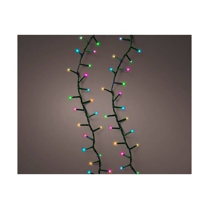 Christbaum-Lichterkette Bunt, 11m, 500 LEDs