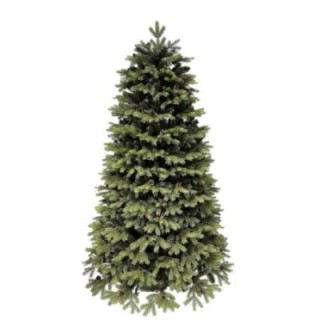 Künstlicher Weihnachtsbaum Kiefer mit Zapfen PE/PVC, ca. 210cm