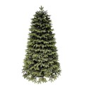 Künstlicher Weihnachtsbaum Kiefer mit Zapfen PE/PVC, ca. 210cm