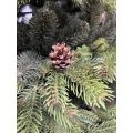 Künstlicher Weihnachtsbaum Kiefer mit Zapfen PE/PVC, ca. 210cm