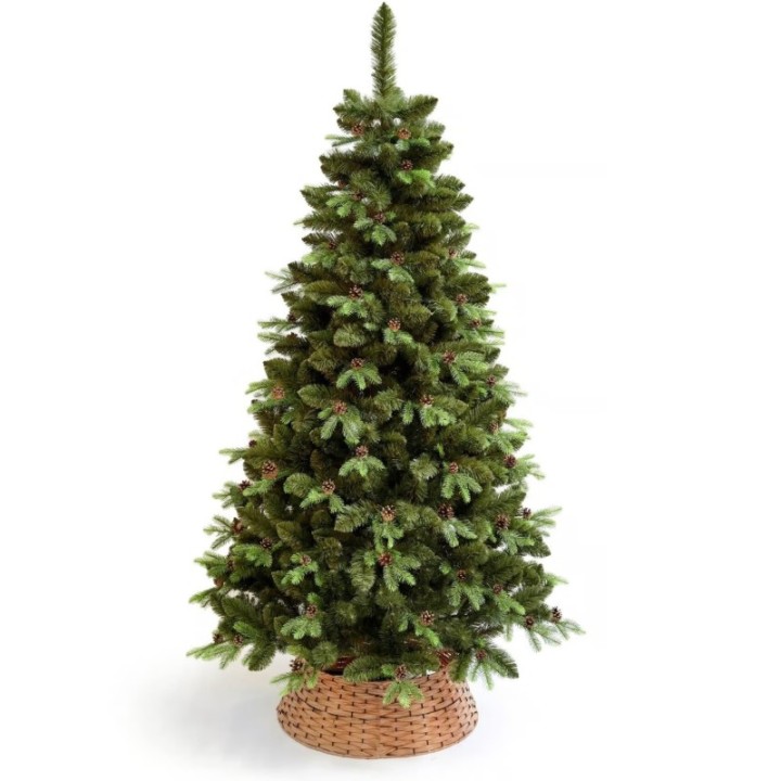 Künstlicher Weihnachtsbaum Koreanische Tanne PE/PVC, ca. 120cm