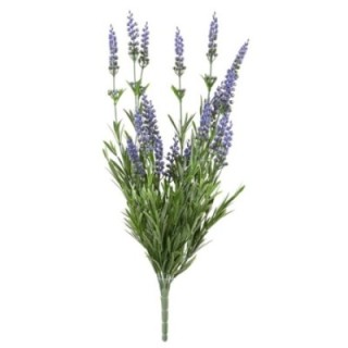 Künstlicher Lavendel Zweig, ca 52cm, grün, Indoor/Outdoor