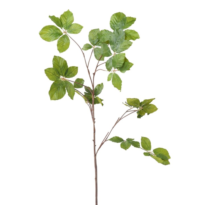 Künstlicher Hainbuchen Zweig, ca 102cm, grün
