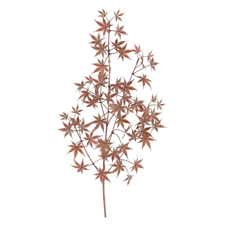 Künstlicher Aralia Zweig, ca 70cm, UV-beständig, rot